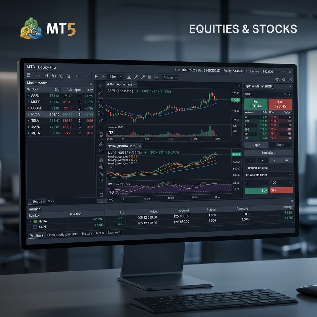 Equities Trading on MT5