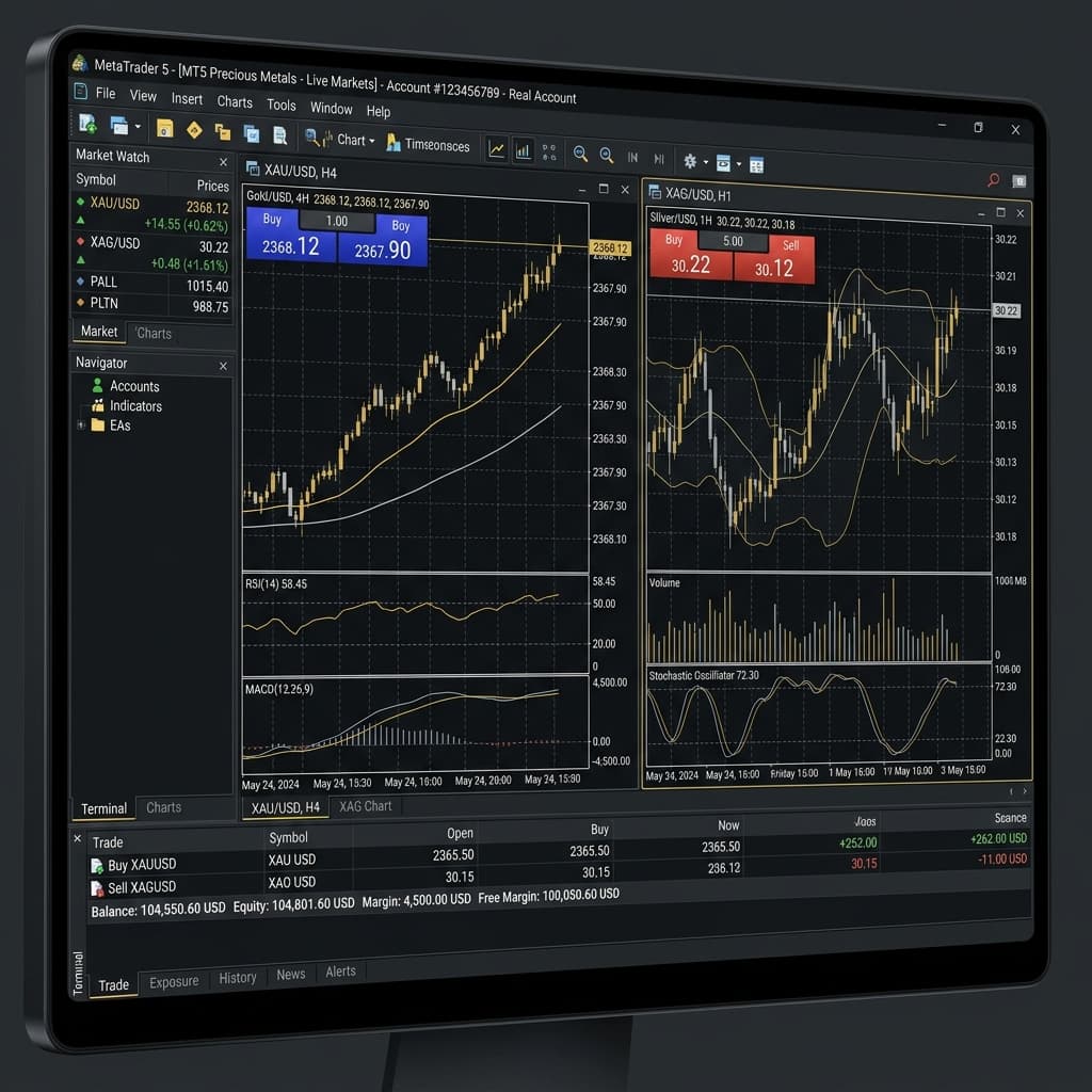 Metals Trading on MT5
